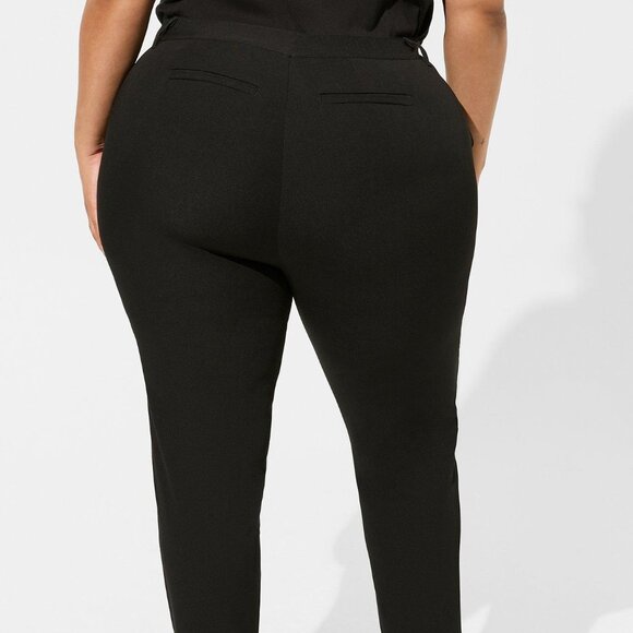 ❤️NWT VINTAGE TORRID TWILL PANTS - HIGH RISE COMFORT FLEX WAIST - PLUS SIZE - Picture 2 of 9